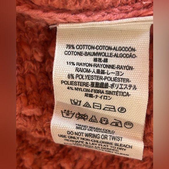 Free People Big Easy Cowl Pullover Sweater Turtleneck - Picture 4 of 7